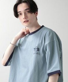トップス AEAE ATHLETE STRIPE HALF T-SHIRTS ATHLETE STRIPE HALF T-SHIRTS [WHITE] – aeae JAPAN