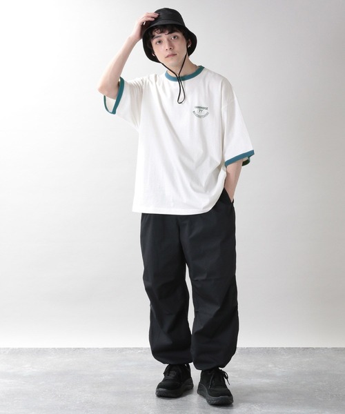 SIGNAL SPORTS(シグナルスポーツ)の「【SIGNAL SPORTS】リンガープリントTシャツ(Tシャツ/カットソー・メンズ・ホワイト/ライトブルー/イエロー・MEDIUM/LARGE)」の16枚目の写真