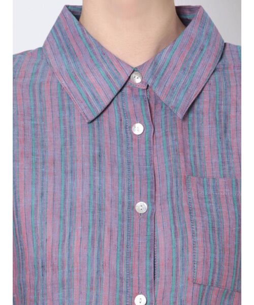 jouetie(ジュエティ)の「ワイドクロップドシャツ【セットアップ対応】(シャツ/ブラウス・レディース・ブラック/グリーン/その他1・MEDIUM)」の11枚目の写真