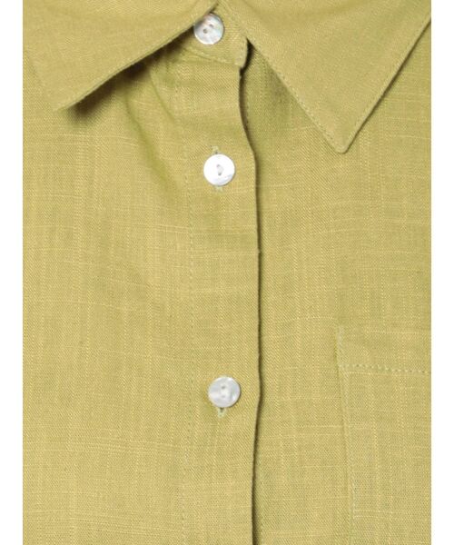 jouetie(ジュエティ)の「ワイドクロップドシャツ【セットアップ対応】(シャツ/ブラウス・レディース・ブラック/グリーン/その他1・MEDIUM)」の7枚目の写真