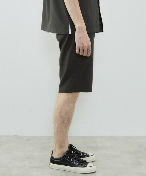 MEN'S MELROSE（メンズメルローズ）の「リフラクスポプリンイージーショーツ（その他パンツ・メンズ・ベージュ/ブルー/ラベンダー/チャコールグレー・4/2/3）」の21枚目の写真