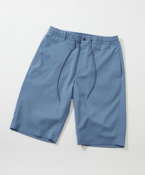 MEN'S MELROSE（メンズメルローズ）の「リフラクスポプリンイージーショーツ（その他パンツ・メンズ・ベージュ/ブルー/ラベンダー/チャコールグレー・4/2/3）」の11枚目の写真