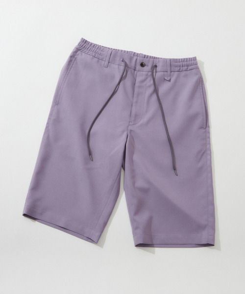 MEN'S MELROSE（メンズメルローズ）の「リフラクスポプリンイージーショーツ（その他パンツ・メンズ・ベージュ/ブルー/ラベンダー/チャコールグレー・4/2/3）」の10枚目の写真