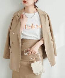 natural couture | ちょっと大人な綿麻金釦テーラージャケット(テーラードジャケット)