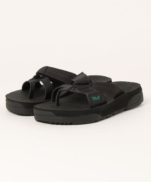 Teva（テバ）の「【TEVA】REVIVE 95 SLIDE（サンダル・レディース・ベージュ/レッド系その他/ブラック・23/25/24）」の2枚目の写真