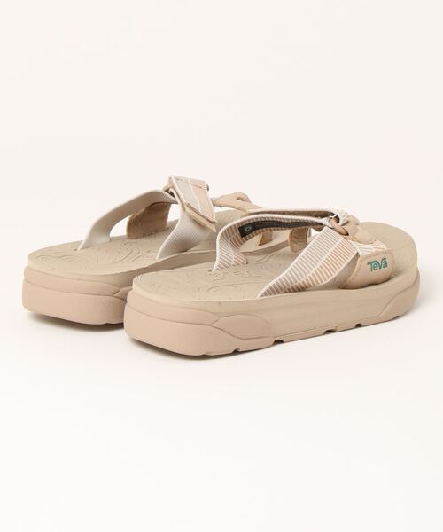 Teva（テバ）の「【TEVA】REVIVE 95 SLIDE（サンダル・レディース・ベージュ/レッド系その他/ブラック・23/25/24）」の4枚目の写真