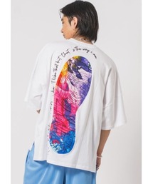 RE730 | RE730  スニーカープリントモンスターシルエットTシャツ(Tシャツ/カットソー)