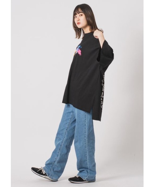 RE730（アールイーセブンサーティー）の「RE730  スニーカープリントモンスターシルエットTシャツ（Tシャツ/カットソー・メンズ・ブラック/オフホワイト/グリーン/ブルー・MEDIUM/LARGE）」の19枚目の写真