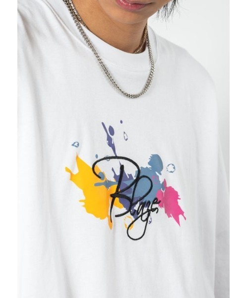 RE730（アールイーセブンサーティー）の「RE730  スニーカープリントモンスターシルエットTシャツ（Tシャツ/カットソー・メンズ・ブラック/オフホワイト/グリーン/ブルー・MEDIUM/LARGE）」の22枚目の写真