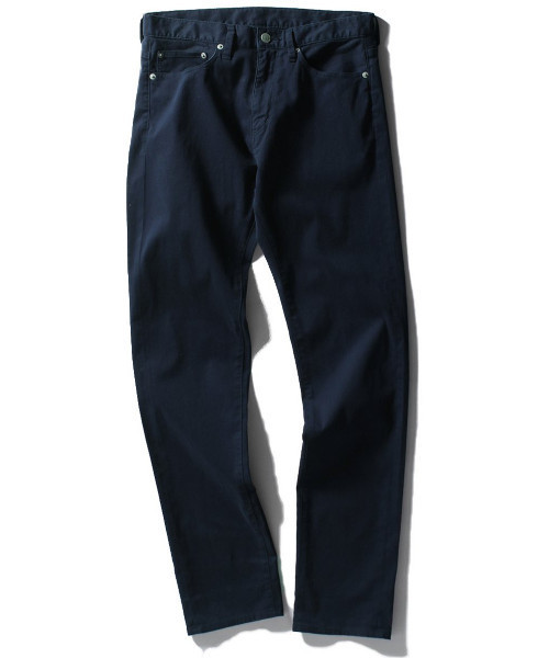 417 EDIFICE（フォーワンセブンエディフィス）の「◇ピケストレッチ5ポケットパンツ（その他パンツ・メンズ・グレー/カーキ/ホワイト/ネイビー・SMALL/MEDIUM/LARGE/X-LARGE）」の4枚目の写真