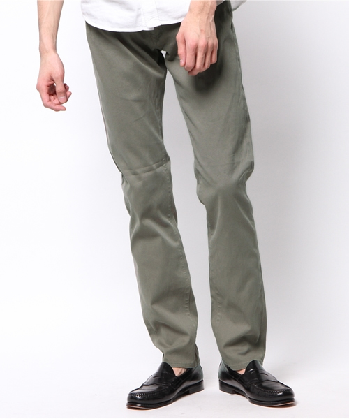 417 EDIFICE（フォーワンセブンエディフィス）の「◇ピケストレッチ5ポケットパンツ（その他パンツ・メンズ・グレー/カーキ/ホワイト/ネイビー・SMALL/MEDIUM/LARGE/X-LARGE）」の3枚目の写真