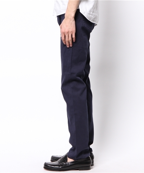 417 EDIFICE（フォーワンセブンエディフィス）の「◇ピケストレッチ5ポケットパンツ（その他パンツ・メンズ・グレー/カーキ/ホワイト/ネイビー・SMALL/MEDIUM/LARGE/X-LARGE）」の5枚目の写真