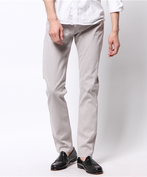 417 EDIFICE（フォーワンセブンエディフィス）の「◇ピケストレッチ5ポケットパンツ（その他パンツ・メンズ・グレー/カーキ/ホワイト/ネイビー・SMALL/MEDIUM/LARGE/X-LARGE）」の16枚目の写真