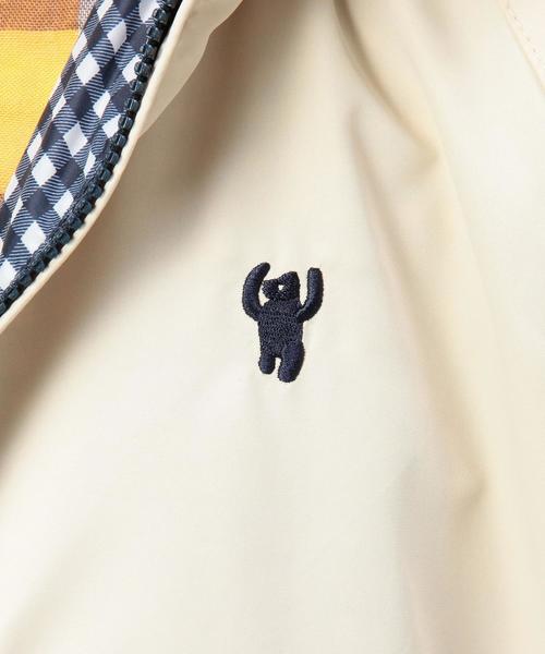 coen（コーエン）の「リバーシブル（ギンガムチェック⇔無地）ブルゾン（ブルゾン・レディース・ベージュ/レッド/ネイビー・MEDIUM/LARGE）」の21枚目の写真