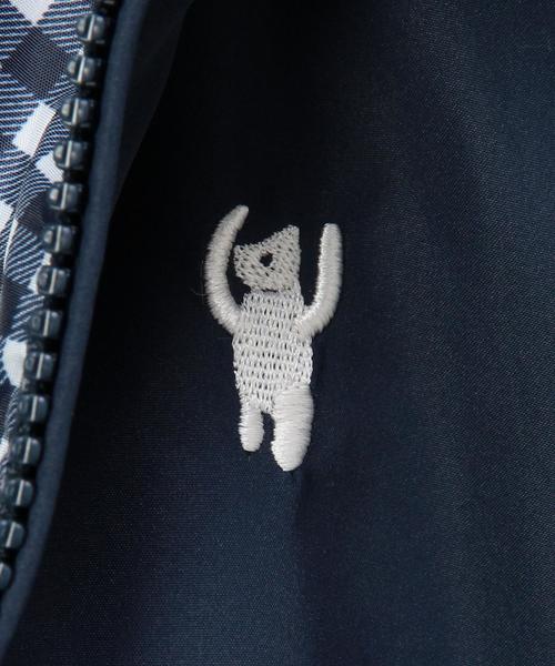 coen（コーエン）の「リバーシブル（ギンガムチェック⇔無地）ブルゾン（ブルゾン・レディース・ベージュ/レッド/ネイビー・MEDIUM/LARGE）」の20枚目の写真