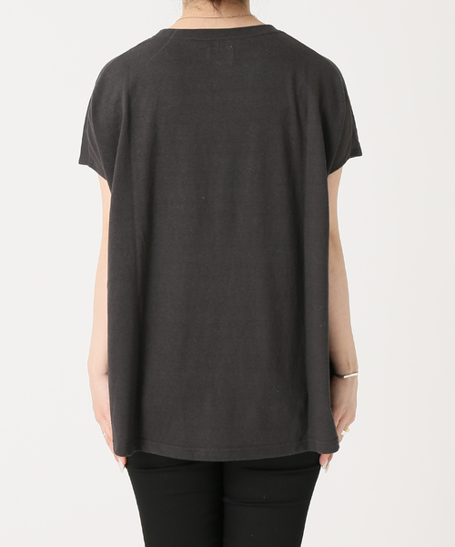 RIDING HIGH（ライディングハイ）の「《追加2》別注【RIDING HIGH/ライディングハイ】ラフィ天竺Tシャツ（Tシャツ/カットソー・レディース・ホワイト/ブラック/ベージュ/パープル/グリーン系その他・FREE）」の22枚目の写真