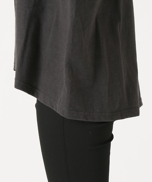 RIDING HIGH（ライディングハイ）の「《追加2》別注【RIDING HIGH/ライディングハイ】ラフィ天竺Tシャツ（Tシャツ/カットソー・レディース・ホワイト/ブラック/ベージュ/パープル/グリーン系その他・FREE）」の17枚目の写真