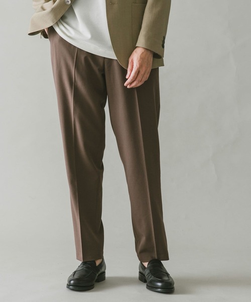 URBAN RESEARCH DOORS(アーバンリサーチドアーズ)の「ストレッチテーパードトラウザー(その他パンツ・メンズ・ブラック/ベージュ/ブラウン/グレー/カーキ/ブルー/モカ/キャメル・SMALL/MEDIUM/LARGE)」の4枚目の写真