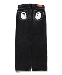 90s 初期 A BATHING APE ヘリンボーン パンツ ダブルニー 90s 初期 A BATHING APE ヘリンボーン パンツ ダブルニー - メルカリ