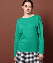 DRESSTERIOR（ドレステリア）の「◆【吸湿発熱】ホカウルクルーネックプルオーバー（Tシャツ/カットソー・レディース）」