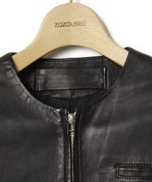 美品 Dulcamara ドゥルカマラ レザーバルーンブルゾン L ブラック 美品 Dulcamara ドゥルカマラ レザーバルーンブルゾン L ブラック