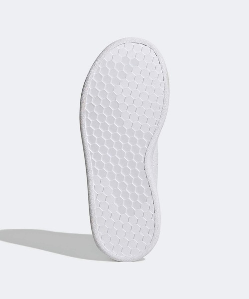 adidas（アディダス）の「アドバンコート ライフスタイル 面ファスナー / AdvanCourt Lifestyle H&L / アディダス adidas（スニーカー・キッズ・ホワイト×グリーン/ホワイト×ネイビー/ホワイト×ピンク・18cm/17.0cm/19.0cm/20.0cm/21.0cm）」の5枚目の写真