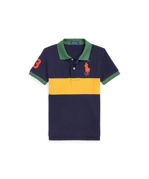 Big Pony コットン メッシュ ポロシャツ