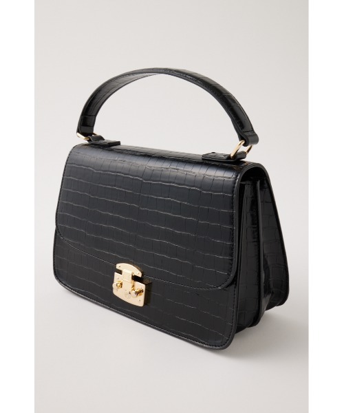 MOUSSY(マウジー)の「CLASSICAL HAND バッグ(ハンドバッグ・レディース・ダークブラウン/ブラック・FREE)」の4枚目の写真