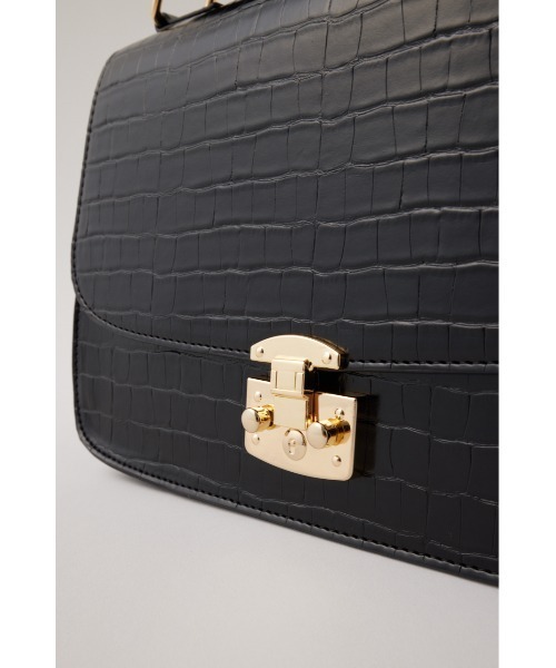 MOUSSY(マウジー)の「CLASSICAL HAND バッグ(ハンドバッグ・レディース・ダークブラウン/ブラック・FREE)」の7枚目の写真