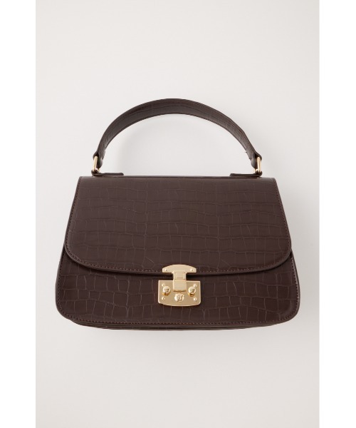 MOUSSY(マウジー)の「CLASSICAL HAND バッグ(ハンドバッグ・レディース・ダークブラウン/ブラック・FREE)」の10枚目の写真