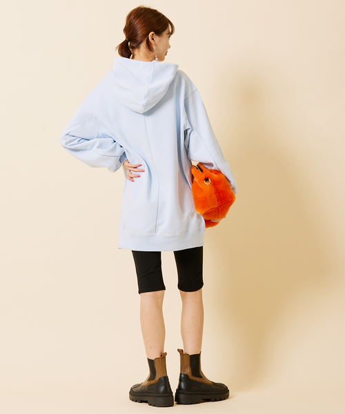 U by SPICK&SPAN（ユーバイスピックアンドスパン）の「スウェットワンピース（ワンピース・レディース・エメラルドブルー/ブラウン/アイボリー・FREE）」の22枚目の写真