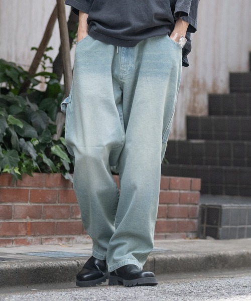 JOHN'S CLOSET(ジョンズクローゼット)の「【i】ダックペインターパンツ(その他パンツ・メンズ・ブラック/オリーブ/キャメル/ワンウォッシュ/ブルー/オフホワイト・LARGE/MEDIUM/X-LARGE)」の4枚目の写真