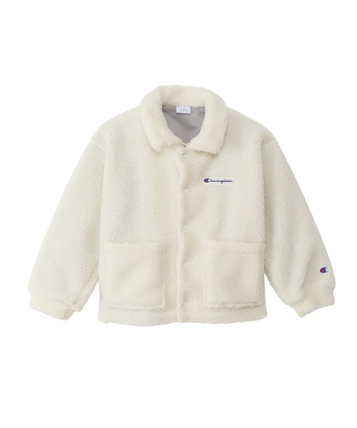 Champion（チャンピオン）の「【Champion/チャンピオン】キッズ ボアスナップジャケット（その他アウター・キッズ・オフホワイト/オレンジ系その他3/チャコール・100/120/110/130/140）」の11枚目の写真