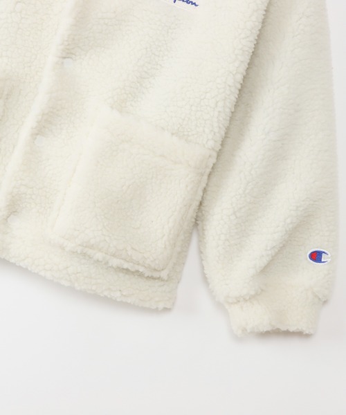 Champion（チャンピオン）の「【Champion/チャンピオン】キッズ ボアスナップジャケット（その他アウター・キッズ・オフホワイト/オレンジ系その他3/チャコール・100/120/110/130/140）」の15枚目の写真