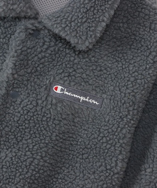 Champion（チャンピオン）の「【Champion/チャンピオン】キッズ ボアスナップジャケット（その他アウター・キッズ・オフホワイト/オレンジ系その他3/チャコール・100/120/110/130/140）」の17枚目の写真