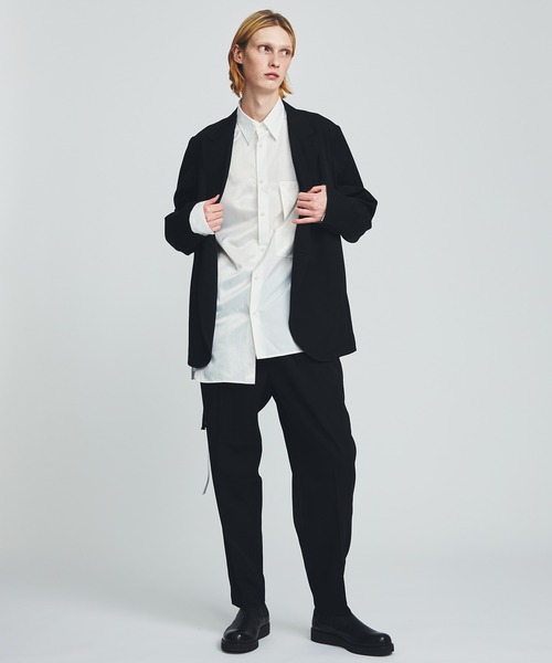 ANEI（アーネイ）の「ASY SHIRT 2-TONE / AN0222_S1102（シャツ/ブラウス・メンズ・ホワイト/ネイビー・2/3）」の12枚目の写真