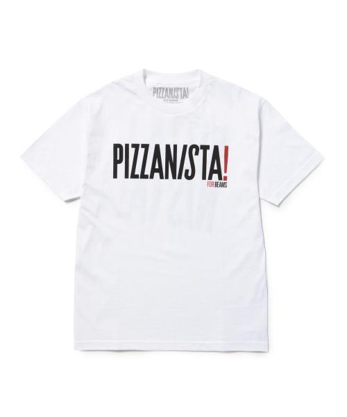 BEAMS(ビームス)の「PIZZANISTA×BEAMS / 別注 半袖 TEE(Tシャツ/カットソー・メンズ・ホワイト/ブラック・SMALL/MEDIUM/LARGE)」の6枚目の写真