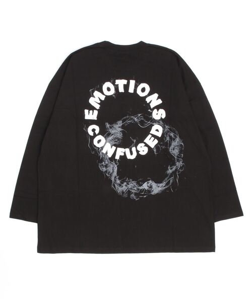 Figments(フィグメンツ)の「EMOTIONSロンT(Tシャツ/カットソー・レディース・ホワイト/ブラック・FREE)」の12枚目の写真