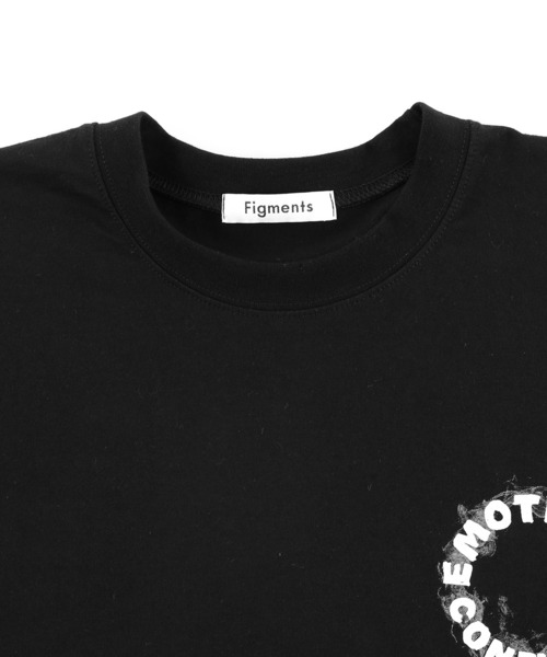 Figments(フィグメンツ)の「EMOTIONSロンT(Tシャツ/カットソー・レディース・ホワイト/ブラック・FREE)」の7枚目の写真