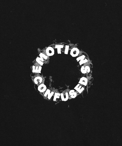 Figments(フィグメンツ)の「EMOTIONSロンT(Tシャツ/カットソー・レディース・ホワイト/ブラック・FREE)」の8枚目の写真