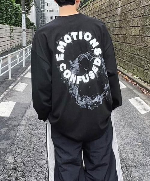 Figments(フィグメンツ)の「EMOTIONSロンT(Tシャツ/カットソー・レディース・ホワイト/ブラック・FREE)」の21枚目の写真