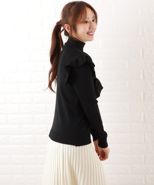 セール】フリルハイネックニット（ニット/セーター）｜Lace Ladies