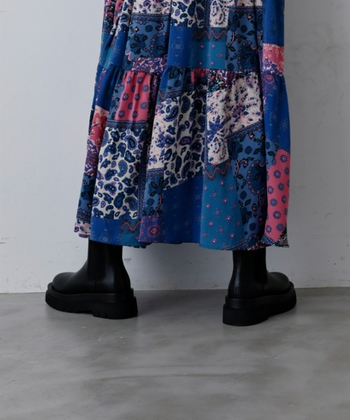 manana suerte(マニャーナスエルテ)の「サイドゴアブーツ(ブーツ・レディース・ブラック・M/L)」の4枚目の写真