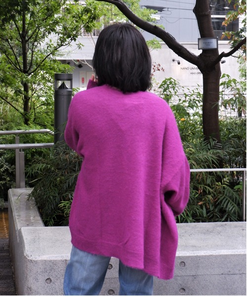 MANASTASH(マナスタッシュ)の「MANASTASH/マナスタッシュ WS ABERDEEN KURTIGAN(カーディガン/ボレロ・レディース・ブラック/ライトグレー/ピンク/イエロー・MEDIUM/M)」の6枚目の写真