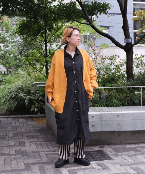 MANASTASH(マナスタッシュ)の「MANASTASH/マナスタッシュ WS ABERDEEN KURTIGAN(カーディガン/ボレロ・レディース・ブラック/ライトグレー/ピンク/イエロー・MEDIUM/M)」の13枚目の写真