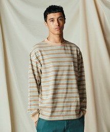PENNEY'S/ペニーズ THE FOX BORDER LS TEE フォックスボーダーLS-Tシャツユニセックス