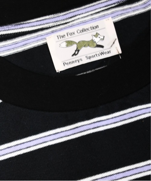 PENNEYS(ぺニーズ)の「PENNEY'S/ペニーズ THE FOX BORDER LS TEE フォックスボーダーLS-Tシャツユニセックス(Tシャツ/カットソー・メンズ・ネイビー/ベージュ/ブラック/グリーン・LARGE/X-LARGE/MEDIUM)」の10枚目の写真