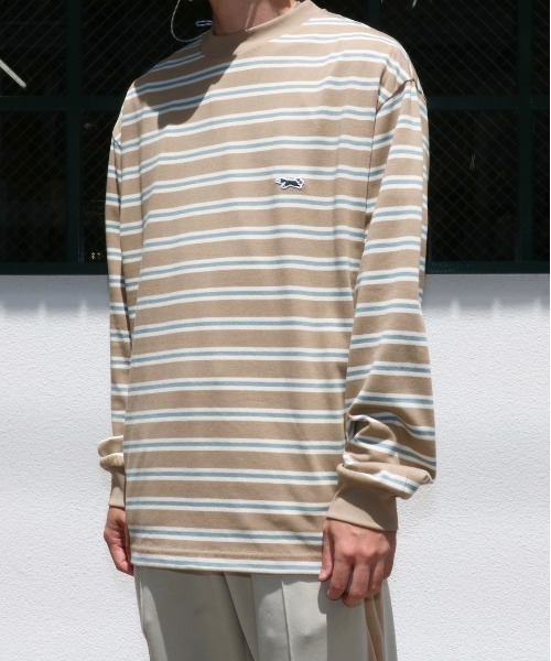 PENNEYS(ぺニーズ)の「PENNEY'S/ペニーズ THE FOX BORDER LS TEE フォックスボーダーLS-Tシャツユニセックス(Tシャツ/カットソー・メンズ・ネイビー/ベージュ/ブラック/グリーン・LARGE/X-LARGE/MEDIUM)」の20枚目の写真
