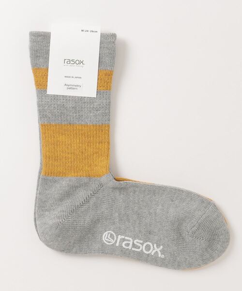 rasox(ラソックス)の「RASOX/ラソックス DRミックス(ソックス/靴下・メンズ・その他9/チャコール/グレー系その他3・M/L)」の2枚目の写真