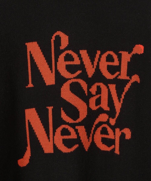 PBLIM(ページボーイリム)の「PAGEBOYLIM/ジャガードロゴニット(ニット/セーター・レディース・ブラック/パープル/グリーン/クリーム・FREE)」の21枚目の写真